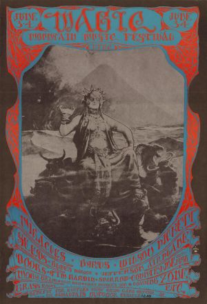 Magic Mountain Music Festival Poster 1967
